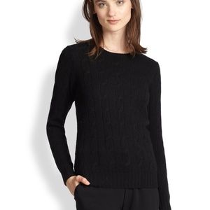 Off the Shoulder Back Cable Knit Sweater